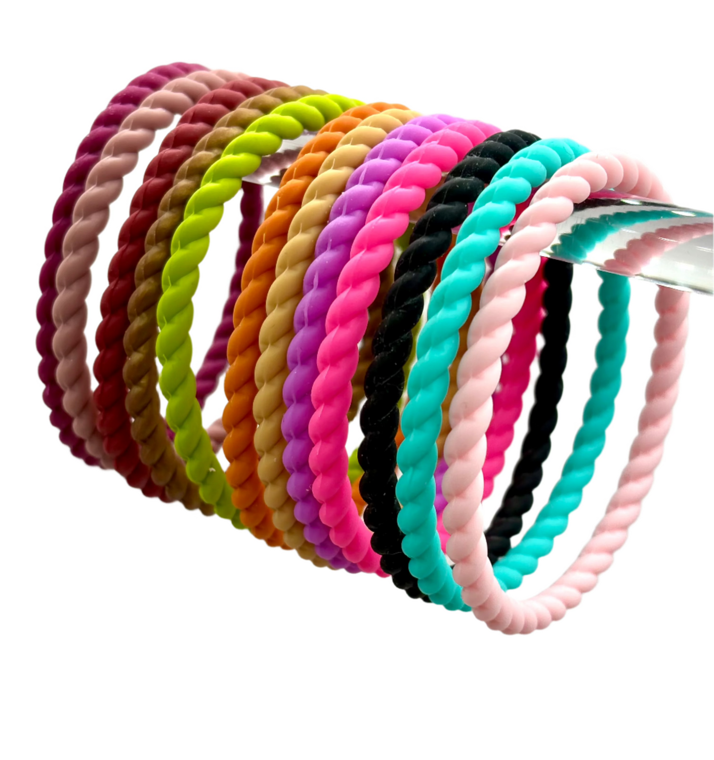 Braided Silicone Bracelet
