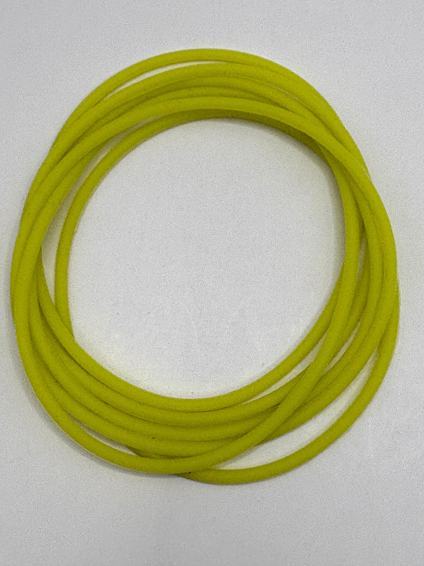 Women’s Silicone Jelly Bracelet - Stackable - set of 6 - size 7.5”
