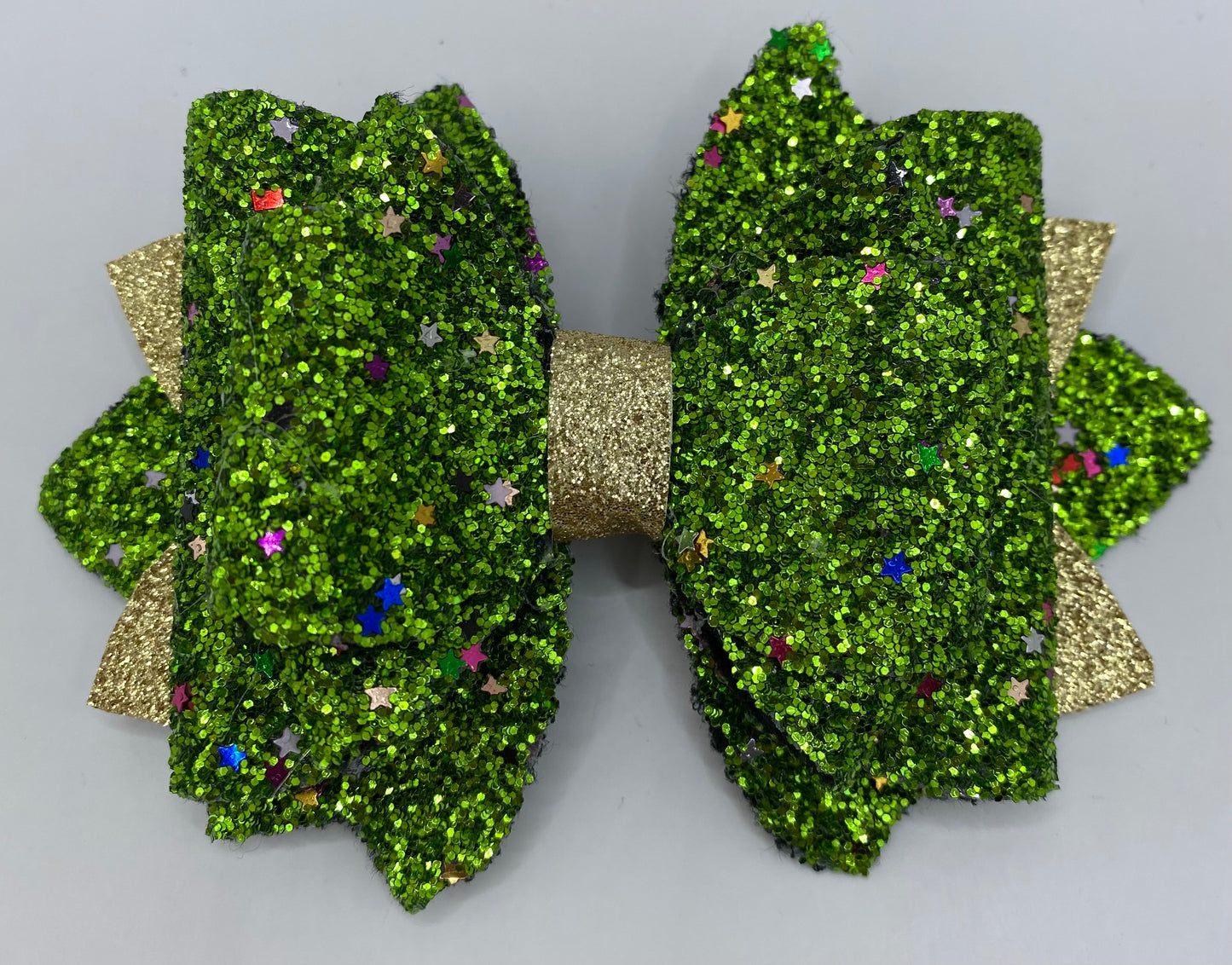 Green Glitter Bow Straw Topper - Tumbler Straw Topper-