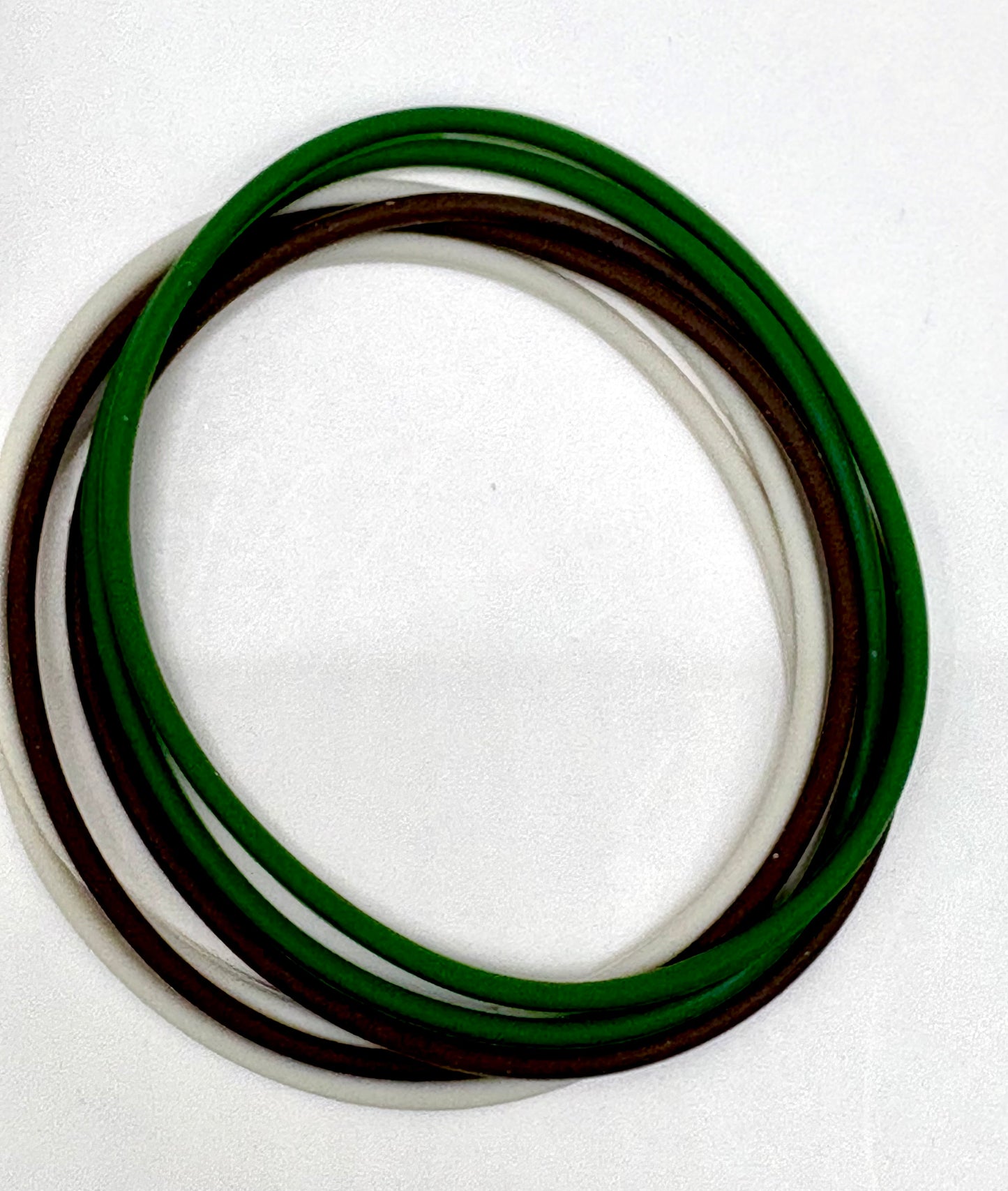 Women’s Silicone Jelly Bracelet - Stackable - set of 6 - size 7.5”
