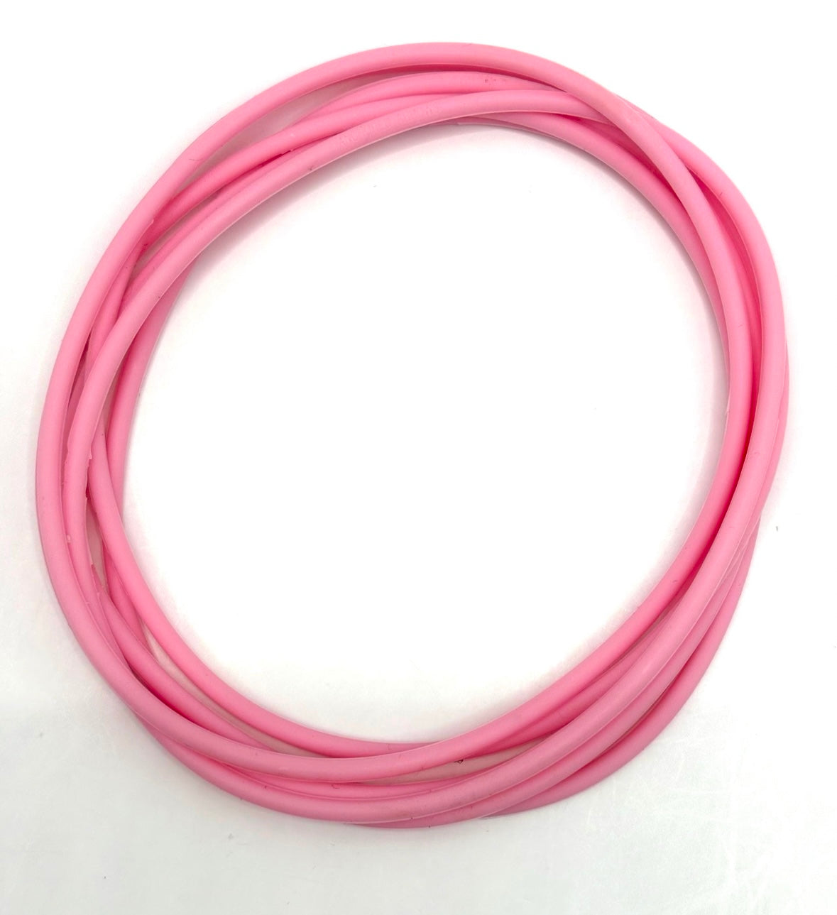 Women’s Silicone Jelly Bracelet - Stackable - set of 6 - size 8.5