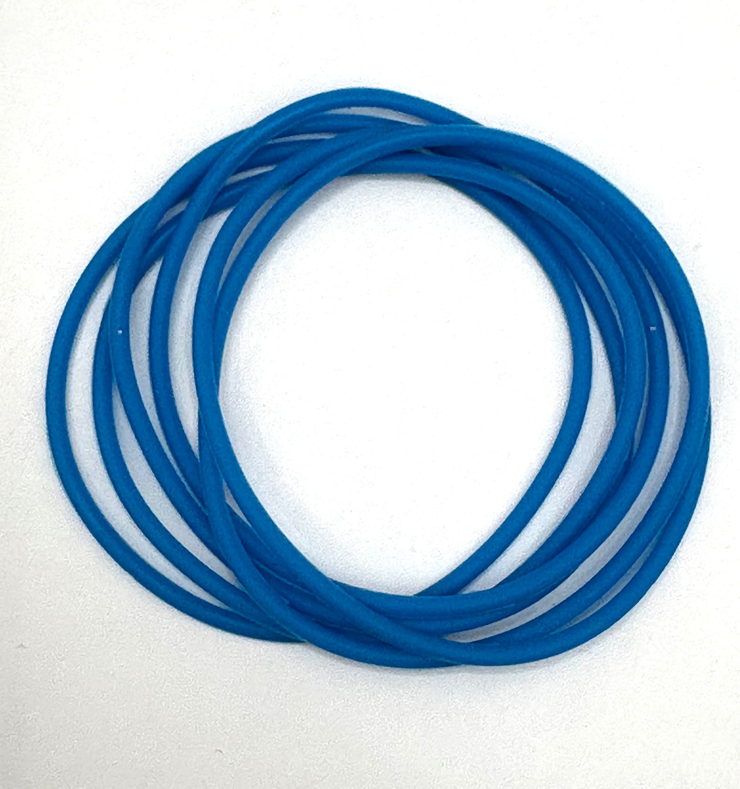 Women’s Silicone Jelly Bracelet - Stackable - set of 6 - size 6.5”