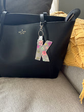 Load image into Gallery viewer, Initial Keychain/ Bag Charm