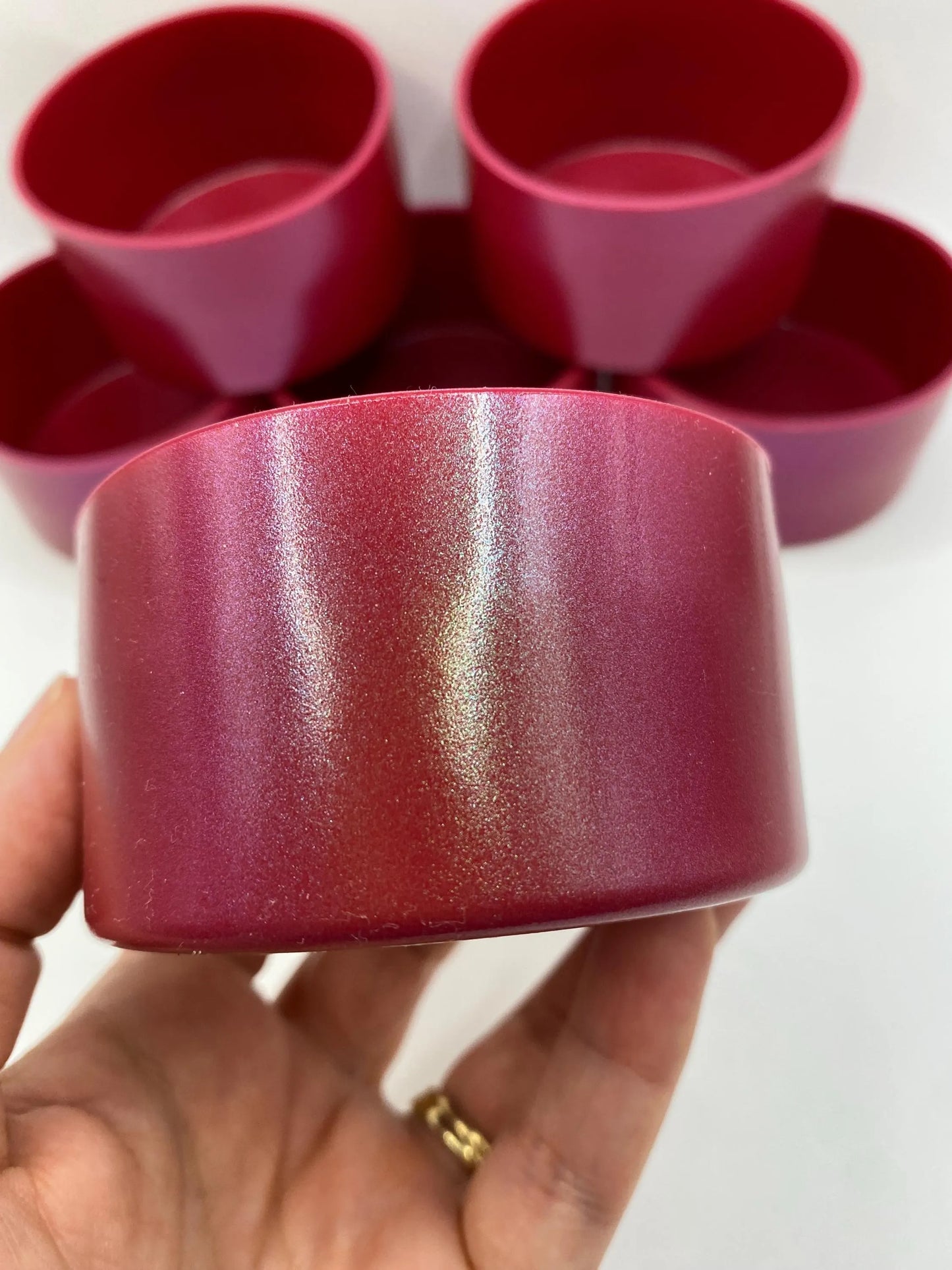 Cherry Mocha Chameleon Tumbler Boot - Silicone Boot- Tumbler Accessories