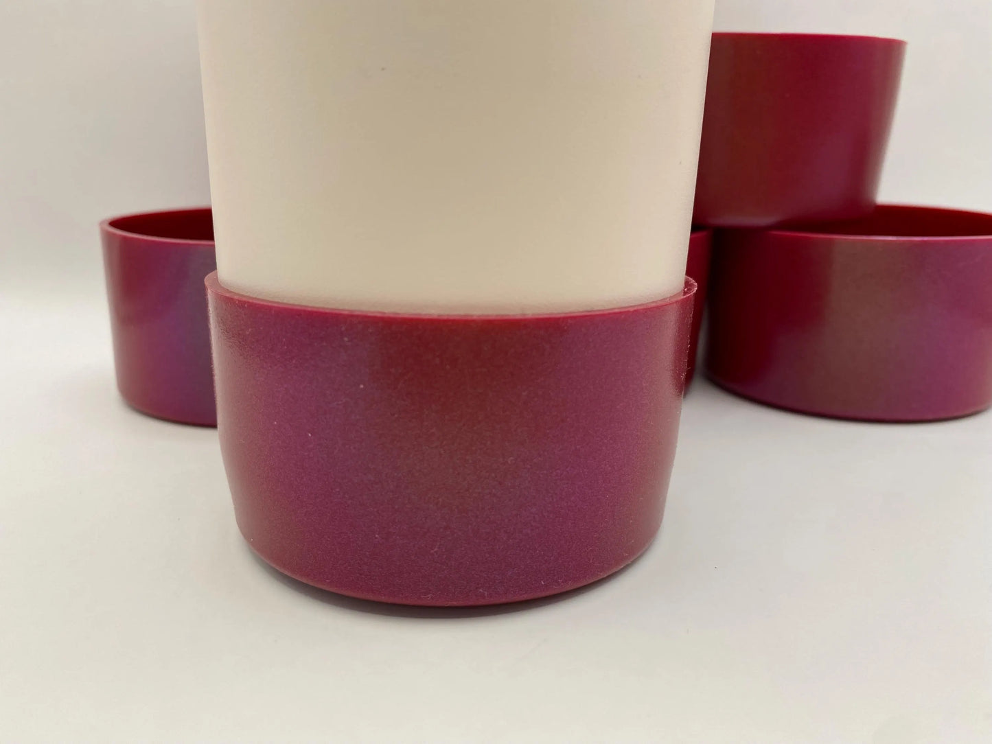 Cherry Mocha Chameleon Tumbler Boot - Silicone Boot- Tumbler Accessories
