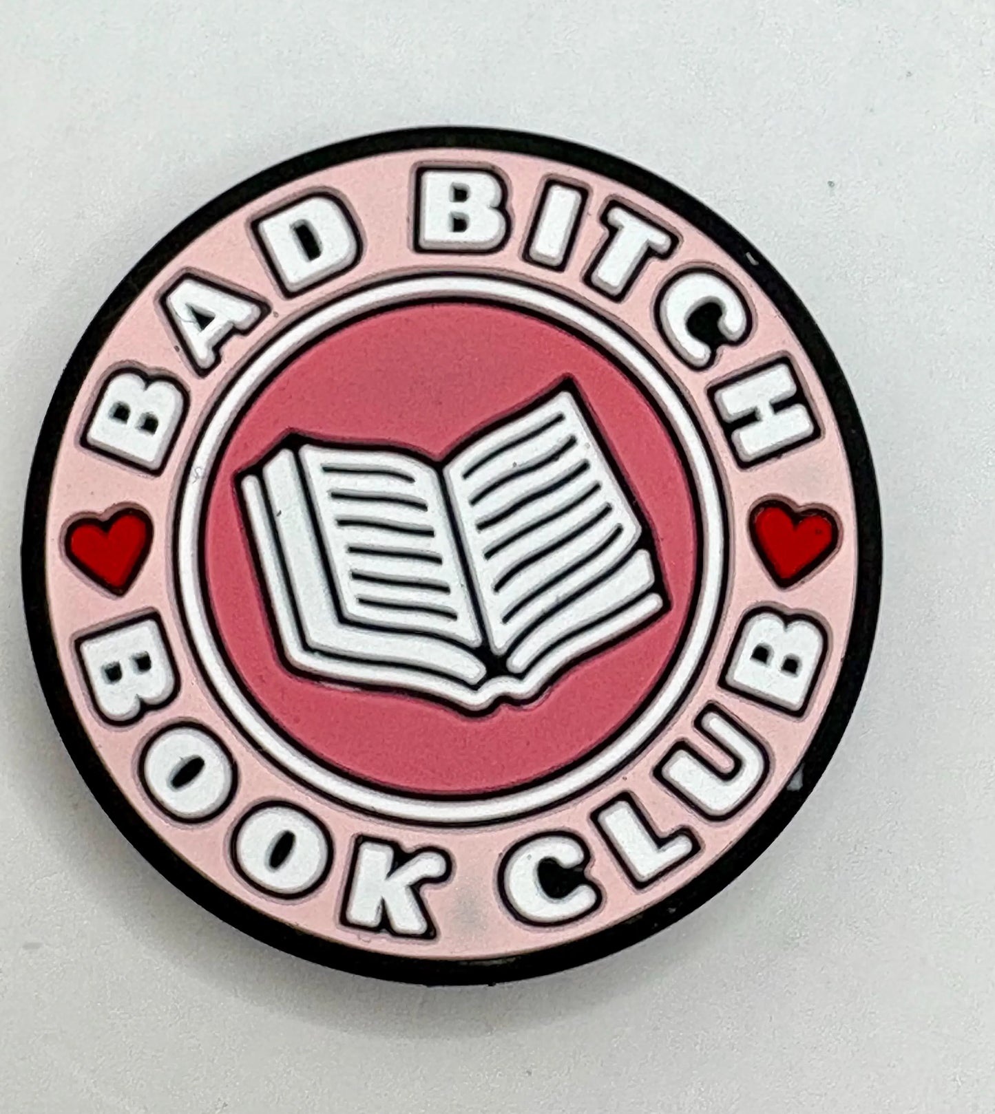 Bad B Book Club Silicone Focal Bead