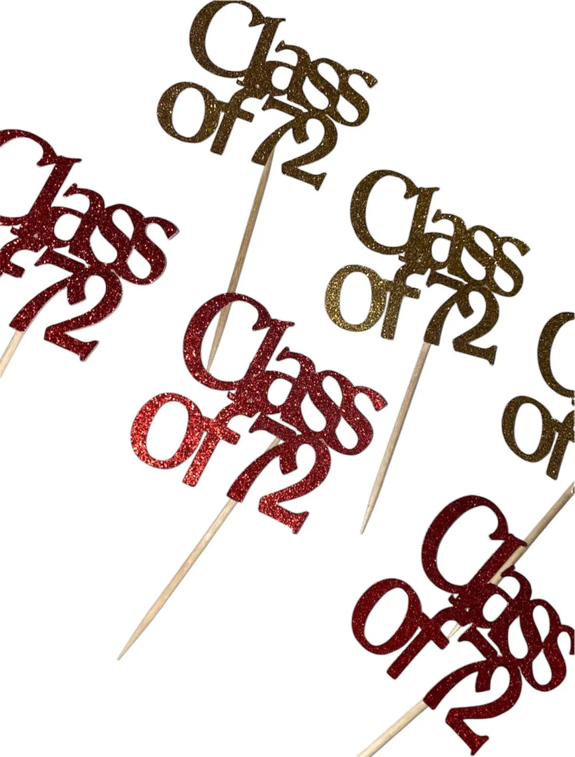 Class of Cupcake Toppers - Set of 6