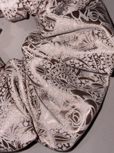 Load image into Gallery viewer, Petals and Pearl XL Scrunchie – Satin Hair Elastic