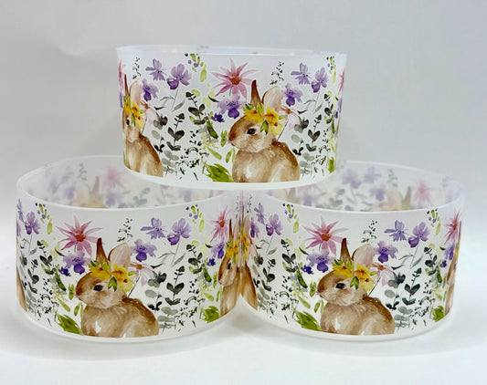 Bunny Rabbit Transparent Tumbler Boot