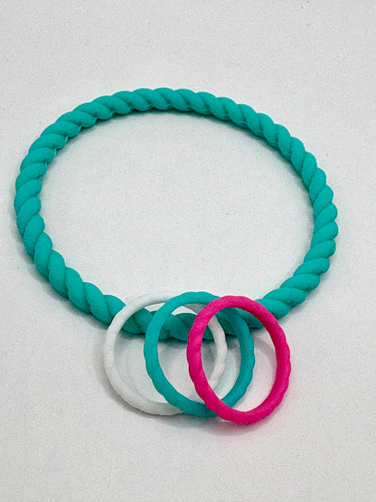 Women’s Braided Silicone Ring - Stackable