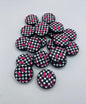 Smile face silicone focal bead