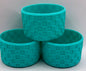 Turquoise Checkered Texture Tumbler Boot - Silicone Boot- Tumbler Accessories