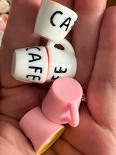Load image into Gallery viewer, Coffee Cup Resin DIY Charms
