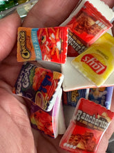 Load image into Gallery viewer, Bag of Chips Flatback Resin DIY Charms
