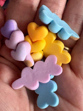 Load image into Gallery viewer, Hearts flatback DIY Charms
