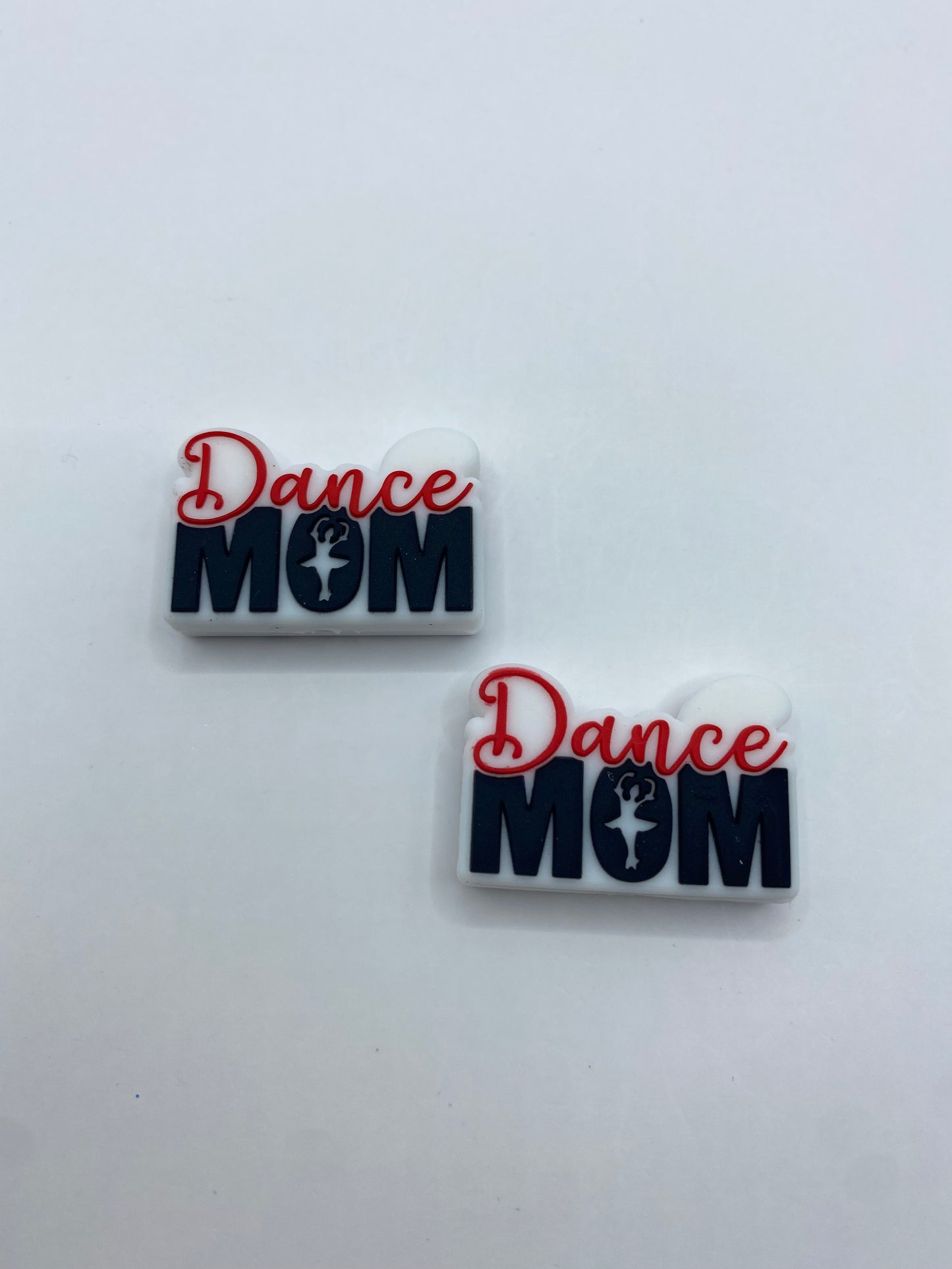 *Dance Mom*  Silicone Focal Bead