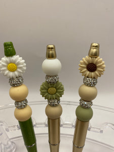 Daisy Beaded Pen