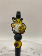 Sunflower Gnome Beaded Pen