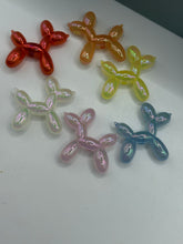 Load image into Gallery viewer, Balloon Dog Acrylic  Focal Beads - 5 Ct
