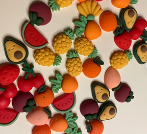 Fruit Flatback DIY Charms