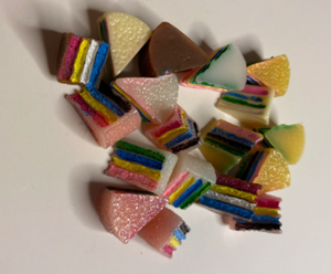 Cake Slices Resin Charms - 5 pieces