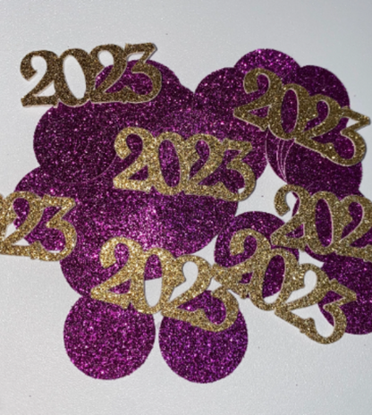 2024 Confetti with Confetti Circles 50 pieces