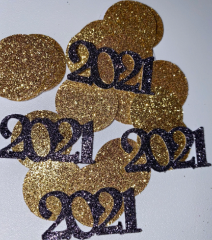 2024 Confetti with Confetti Circles 50 pieces