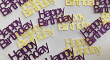 Load image into Gallery viewer, Happy Birthday Confetti - table scatter  - 50 pieces
