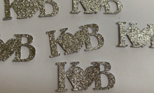 Load image into Gallery viewer, Personalized Initials Confetti 50 pieces
