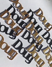 Load image into Gallery viewer, Personalized Name Custom Glitter Confetti - 50 pieces
