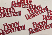 Load image into Gallery viewer, Happy Retirement confetti, table scatter, 50 pieces
