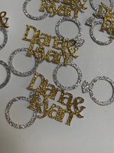 Load image into Gallery viewer, Personalized Confetti -Ring Confetti - 50 pieces
