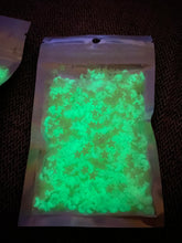Load image into Gallery viewer, Glow in the Dark Stars and Moons Clay Sprinkles 1 oz
