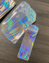Load image into Gallery viewer, 10 Holographic Pen Bags Resealable
