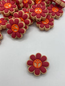 Flower Silicone Focal Bead