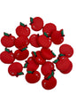 Apple Silicone Focal Bead