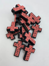 Load image into Gallery viewer, Cross  Silicone Focal Bead
