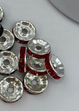 Load image into Gallery viewer, 10mm Spacer Beads - choice of colors -10 pieces
