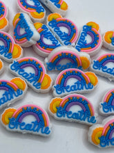 Load image into Gallery viewer, Just Breathe Silicone Focal Bead
