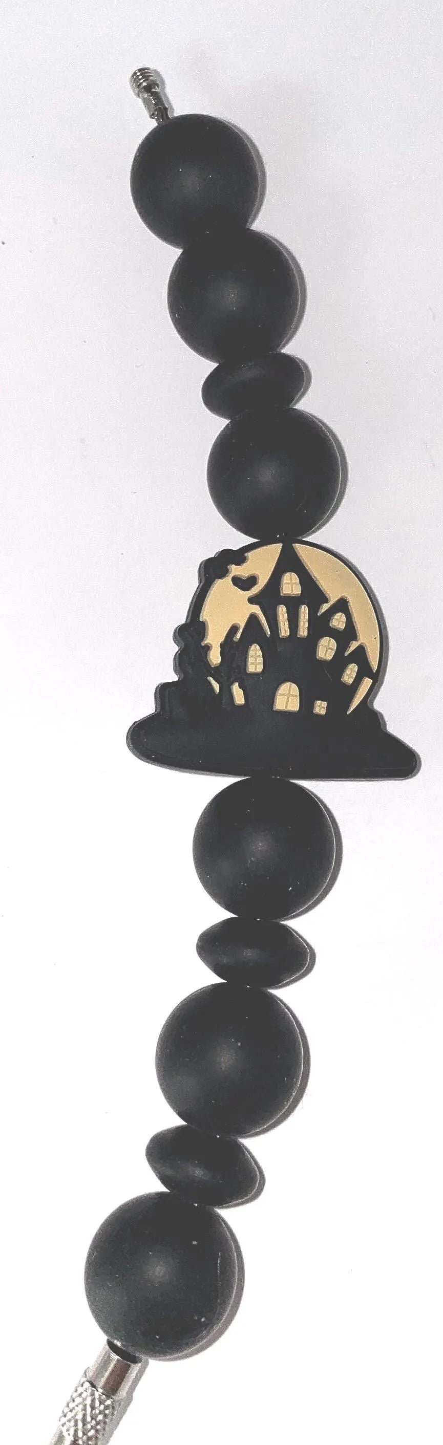 Haunted House Silicone Tumbler Cup Charm