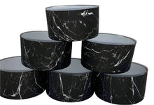 Load image into Gallery viewer, Black Marble Tumbler Boot - Silicone Boot- Tumbler Accessories
