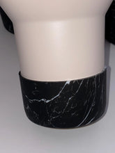 Load image into Gallery viewer, Black Marble Tumbler Boot - Silicone Boot- Tumbler Accessories
