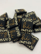 Load image into Gallery viewer, 1 “Hi” Silicone Focal Bead
