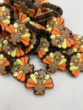 Load image into Gallery viewer, Thanksgiving Turkey Silicone Focal Bead
