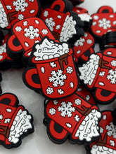 Load image into Gallery viewer, Christmas Mug  Silicone Focal Bead
