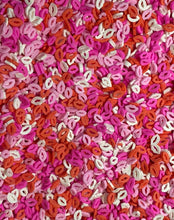 Load image into Gallery viewer, Lips Polymer Clay Slices 5mm.  0.5 oz bag
