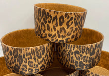 Load image into Gallery viewer, Copper Glitter Leopard Tumbler Boot - Silicone Boot- Tumbler Accessories
