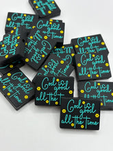 Load image into Gallery viewer, God is Good Silicone Focal Bead
