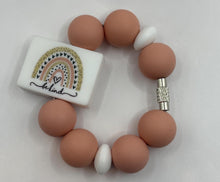 Load image into Gallery viewer, Be Kind Beaded Cup Charm - cup handle charm - tumbler charm - accessories
