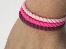 Load image into Gallery viewer, Women’s Braided Silicone Bracelet - Stackable
